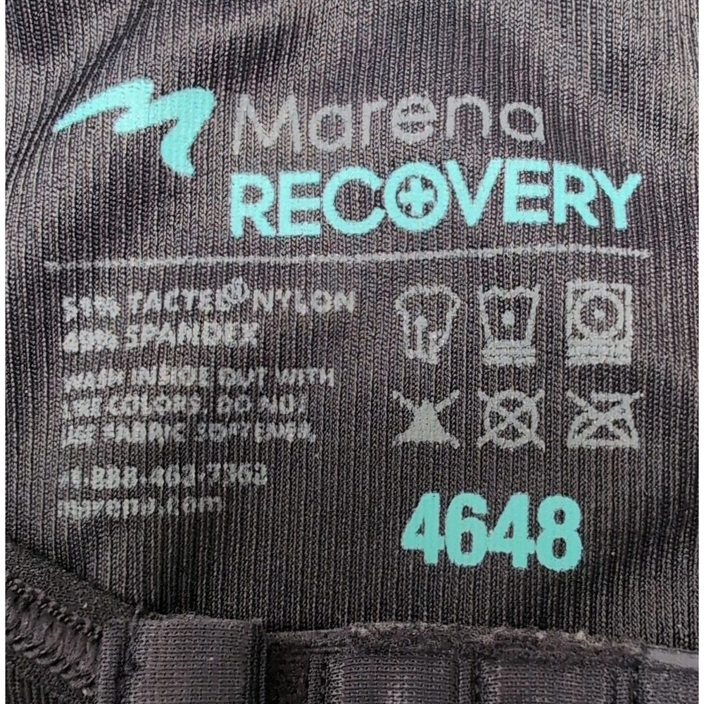 Marena Recovery Post Surgical Compression Bras Size 2XL 4648 Black Lot of 2 - Picture 3 of 5